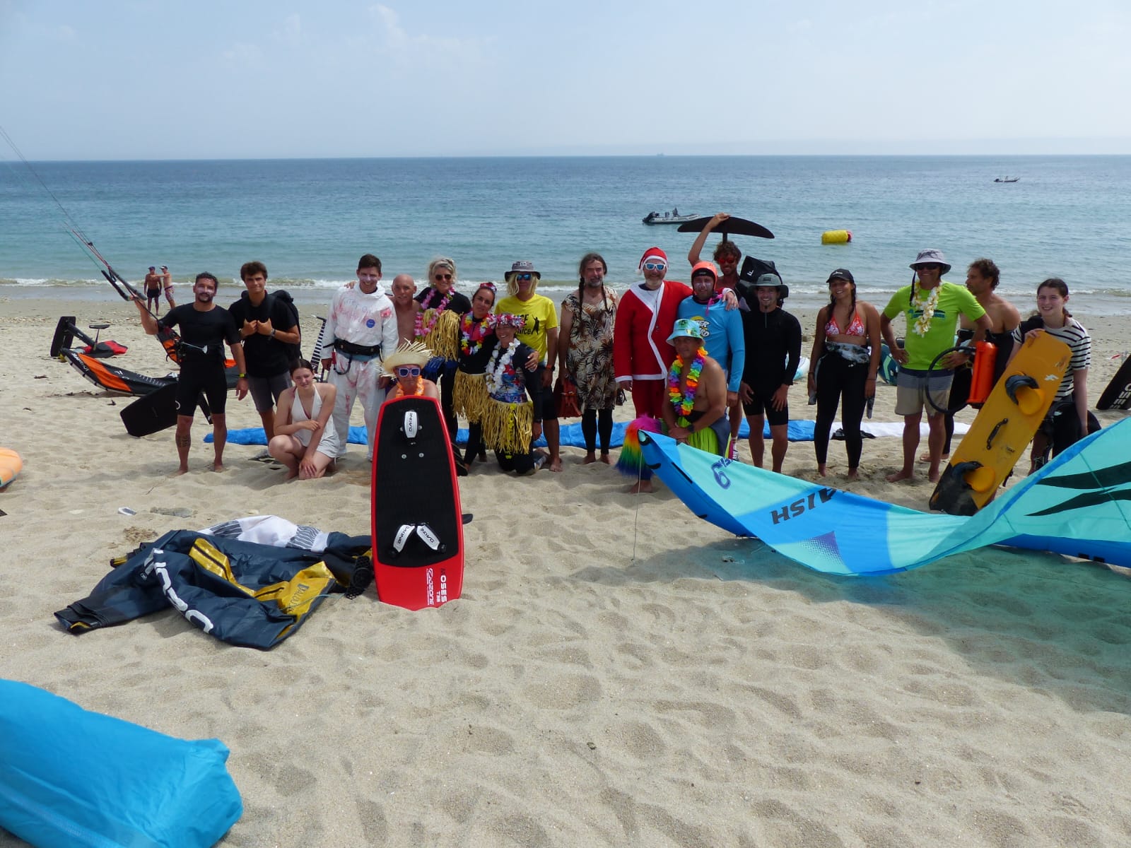 Groupe Gâvres Kite lors de la Nimportnawak 2025